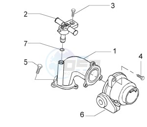 Beverly 500 (USA) USA drawing Union Pipe-Throttle Body-Injector