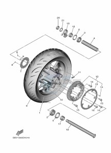 GPD150-A NMAX 150 (BV4D) drawing ELECTRICAL 1