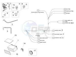 TUONO 1100 V4 FACTORY E4 ABS (APAC) drawing Electrical system II