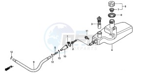 SRX50 drawing OIL TANK