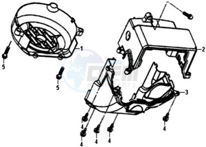 CROX 50 25KMH (L8 L9) NL EURO4 drawing SHROUD ASSY