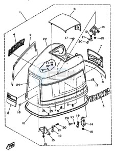 200ETN drawing TOP-COWLING