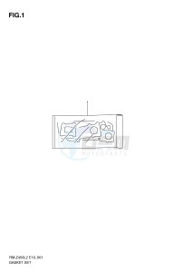 RM-Z450 (E19) drawing GASKET SET