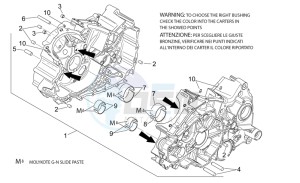 RSV 2 1000 drawing Crankcase I