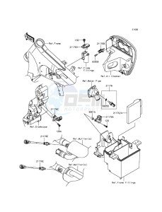 VULCAN 900 CUSTOM VN900CCFA GB XX (EU ME A(FRICA) drawing Fuel Injection