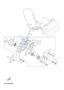 YN50FMU NEO'S 4 (B261 B261) drawing WATER PUMP