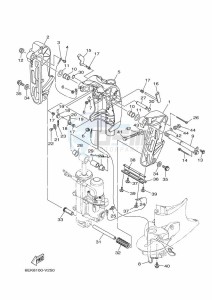 F115BET drawing FRONT-FAIRING-BRACKET