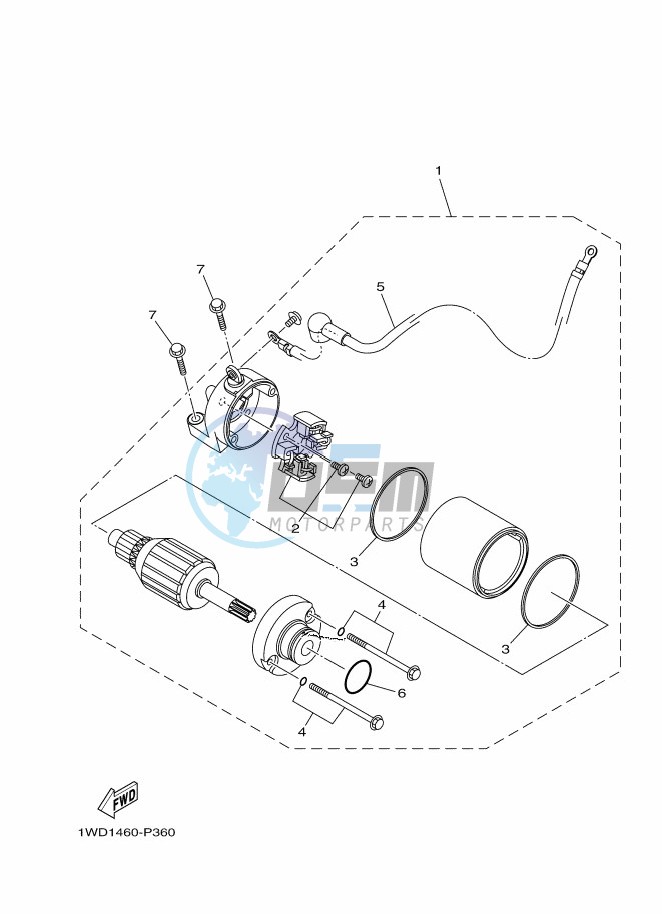 STARTING MOTOR