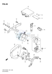 GSX-R1000 (E21) drawing ELECTRICAL (GSX-R1000UFL1 E21)