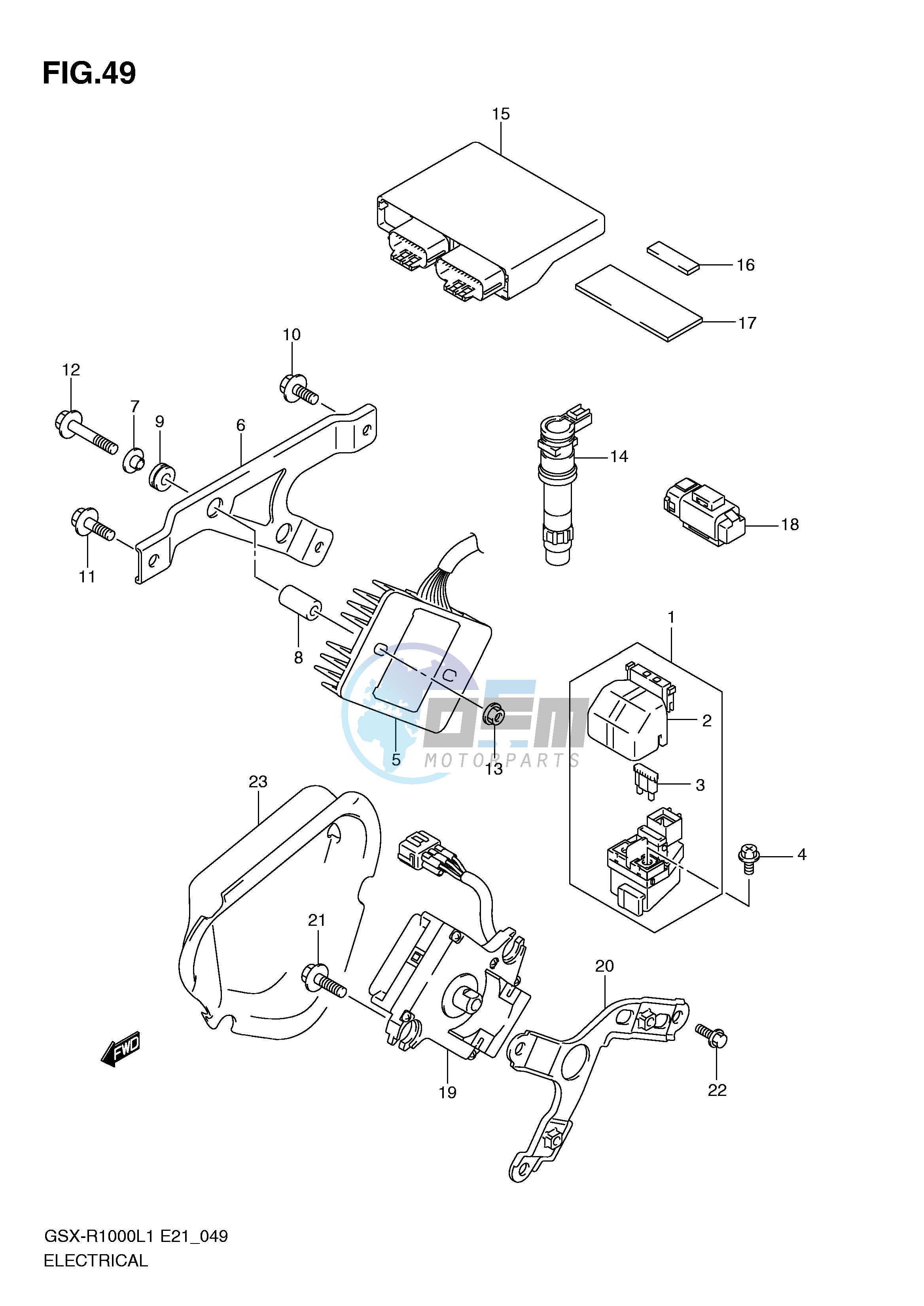 ELECTRICAL (GSX-R1000UFL1 E21)