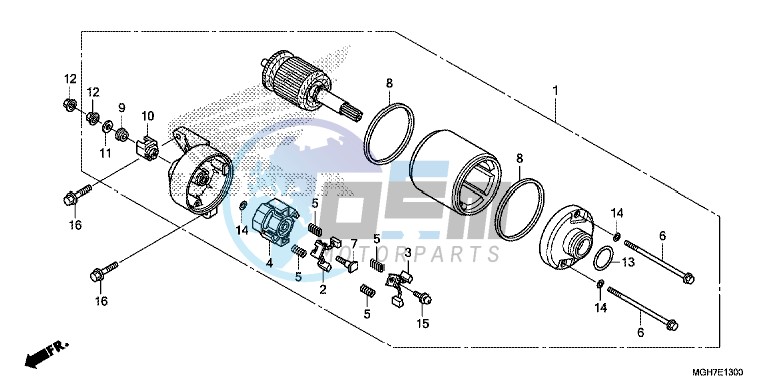 STARTING MOTOR