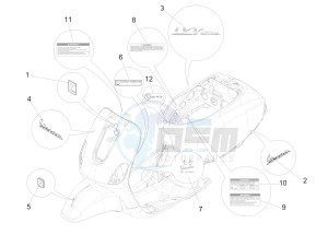 LXV 150 (NAFTA) drawing Plates - Emblems