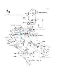 KLE 650 A [VERSYS EUROPEAN] (A7F-A8F) A8F drawing TAILLIGHT-- S- -