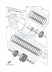 XSR900 MTM890-U (BMS1) drawing CLUTCH