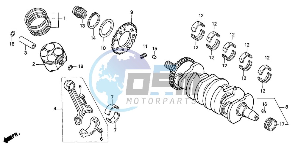 CRANKSHAFT/PISTON