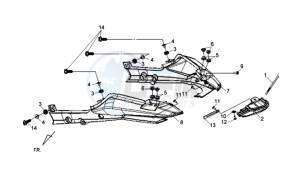 WOLF 125 SBN drawing COWLING