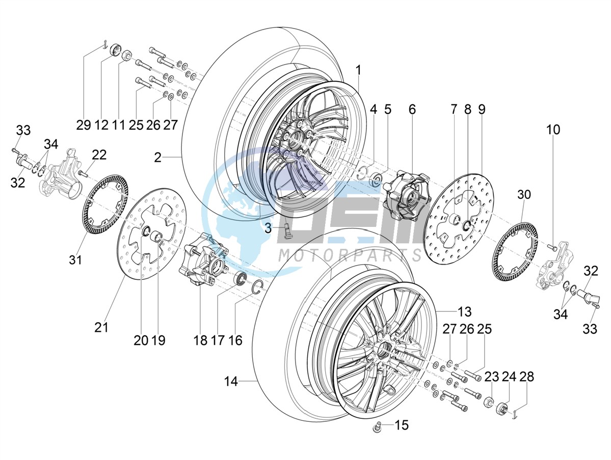 Front wheel