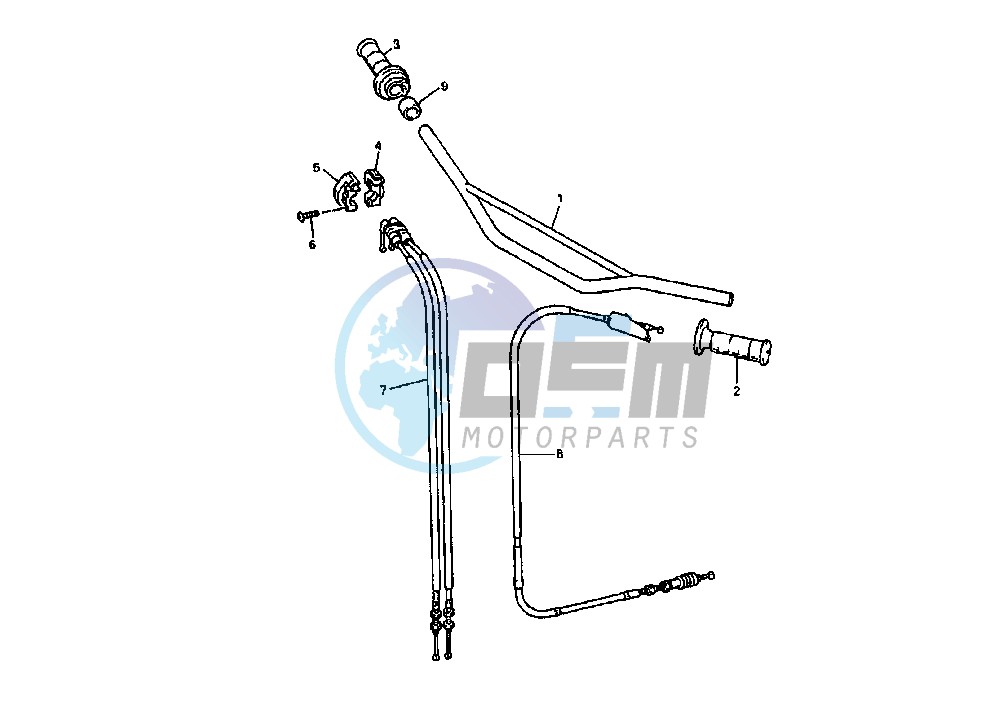 STEERING HANDLE -CABLE