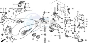 NV750C2 drawing FUEL TANK/FUEL PUMP