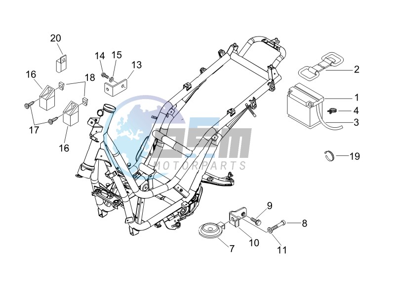 Remote control switches - Battery - Horn