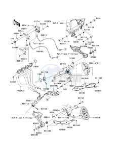 ZR 1000 B [Z1000 EUROPEAN] (B7F-B9F) 0B8F drawing MUFFLER-- S- -