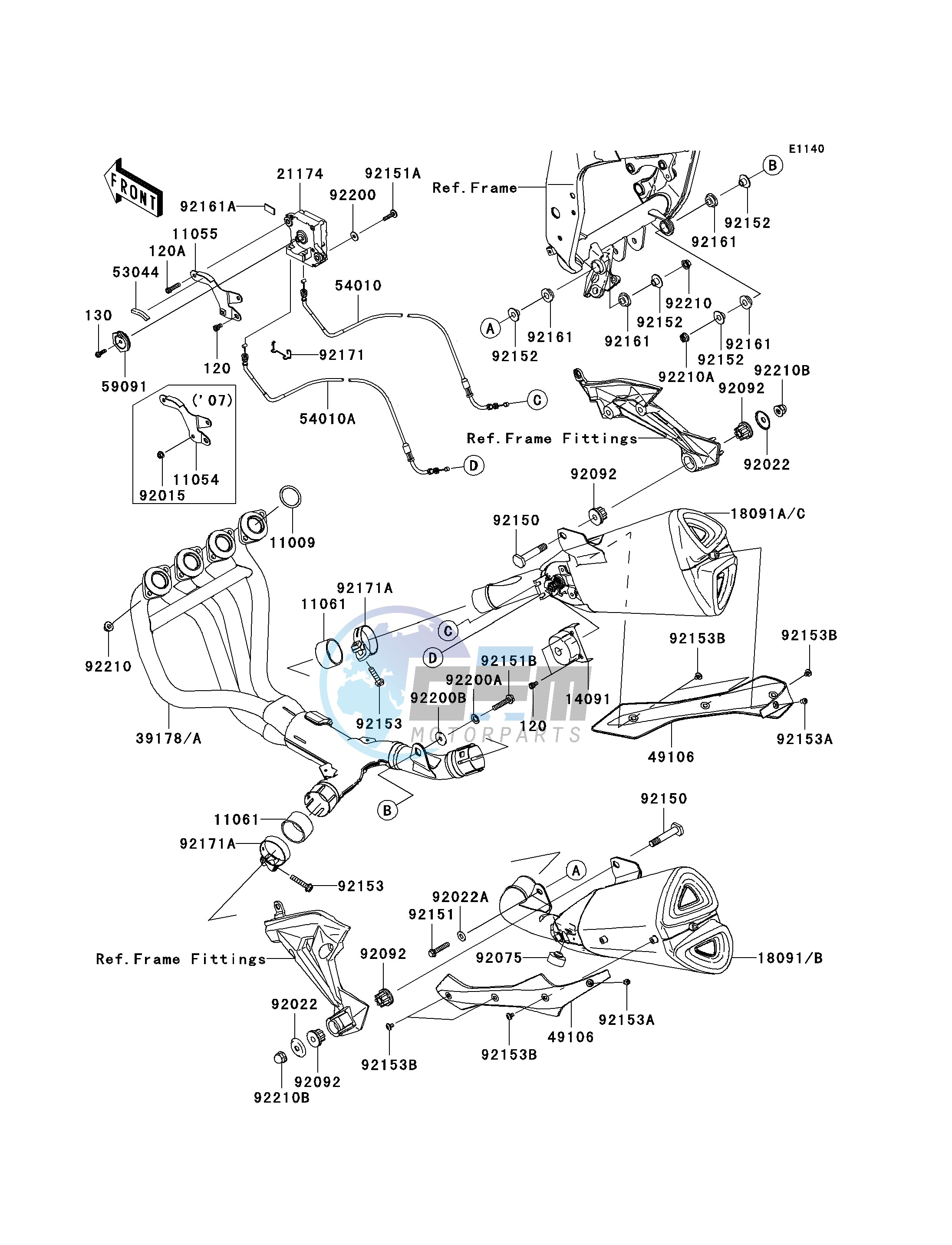 MUFFLER-- S- -