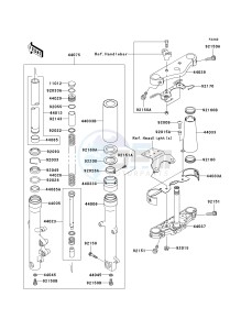 VN 800 C [VULCAN 800 DRIFTER] (C1 CAN ONLY-C2) [VULCAN 800 DRIFTER] drawing FRONT FORK