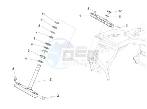 Audace 1400 USA-CND 1380 drawing Steering