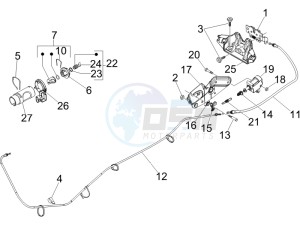 GTS 250 UK drawing Locks