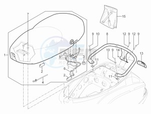 S 125 4T 3V E3 ie Taiwan drawing Saddle - Tool roll