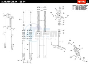 MARATHON-125-AC-E4-FREE-JUMP-AUSTRIA-FREE-JUMP-BLUE drawing FRONT FORK