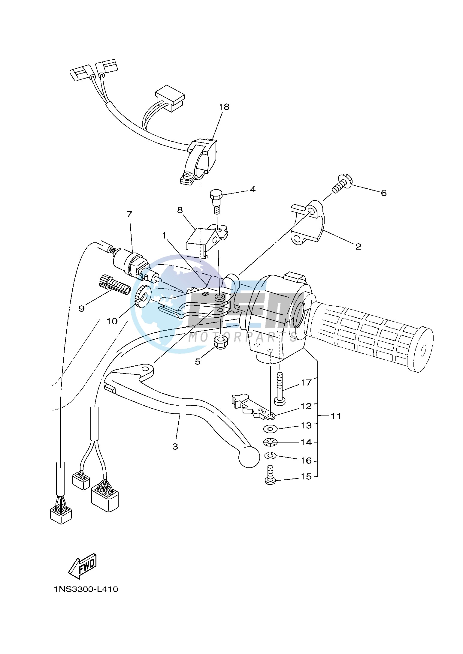 HANDLE SWITCH & LEVER