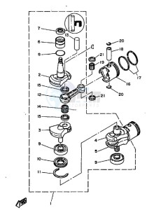 25V drawing CRANKSHAFT--PISTON