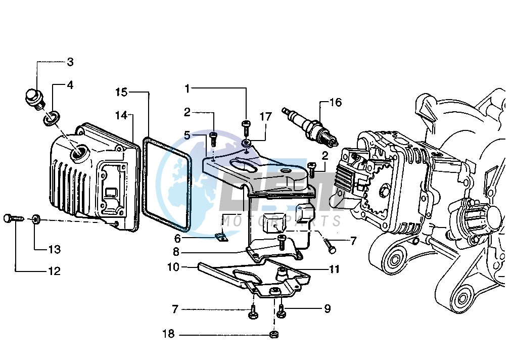 Cylinder head cover