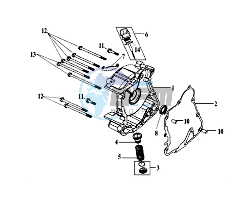 CRANKCASE COVER