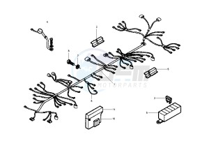 X9 EVOLUTION 500 drawing Wiring harness