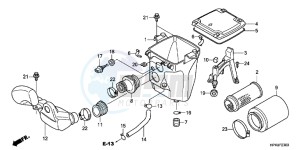 NC750SDH 2ED - (2ED) drawing RIGHT CRANKCASE COVER (NC750SD)