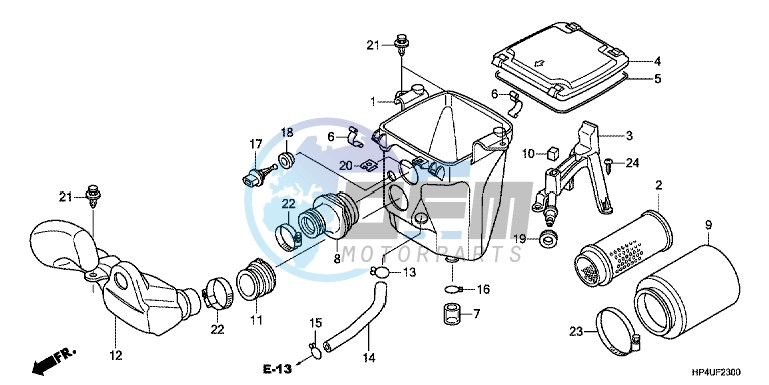 RIGHT CRANKCASE COVER (NC750SD)