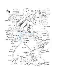 ZR 1200 A [ZX 1200 R] (A1-A3) drawing RADIATOR