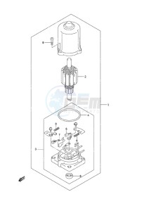 DF 50A drawing PTT Motor