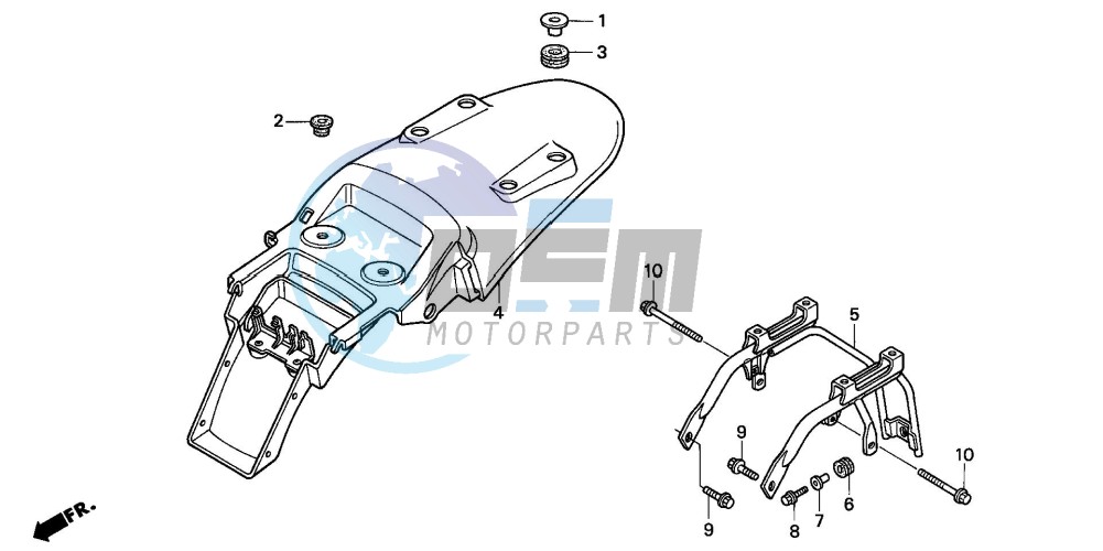 REAR FENDER (1)