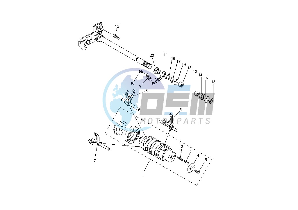 SHIFT CAM - FORK