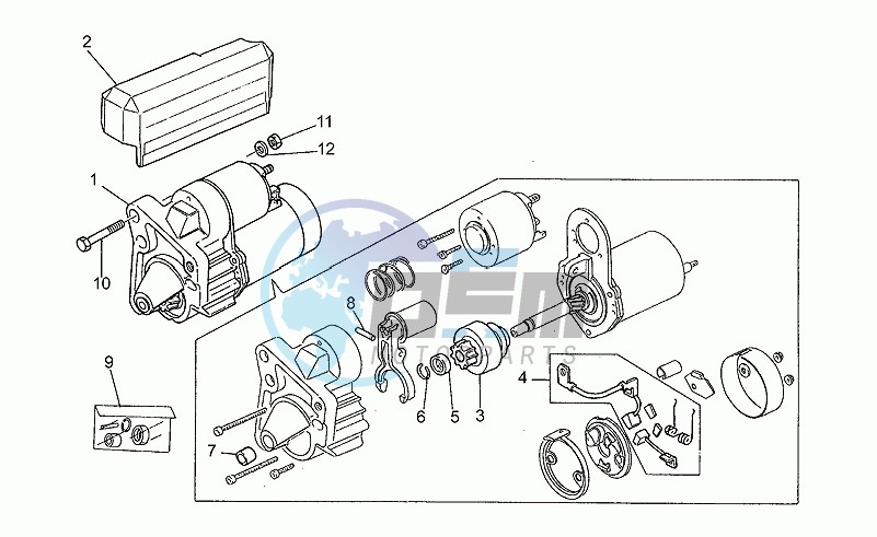 Valeo starter motor