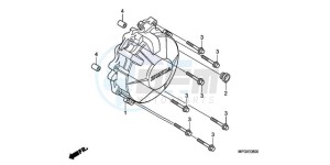 CB600FAA E / ABS MKH drawing GENERATOR COVER