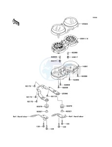 W800 EJ800AEF GB XX (EU ME A(FRICA) drawing Meter(s)