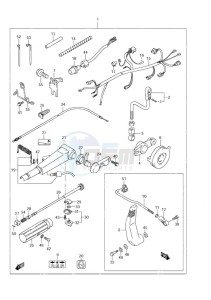 DF 9.9 drawing Tiller Handle