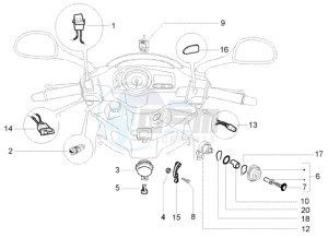 NRG 50 power purejet drawing Switch-horn