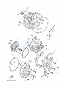 MT-10 SP MTN1000D (BGG1) drawing CRANKCASE COVER 1