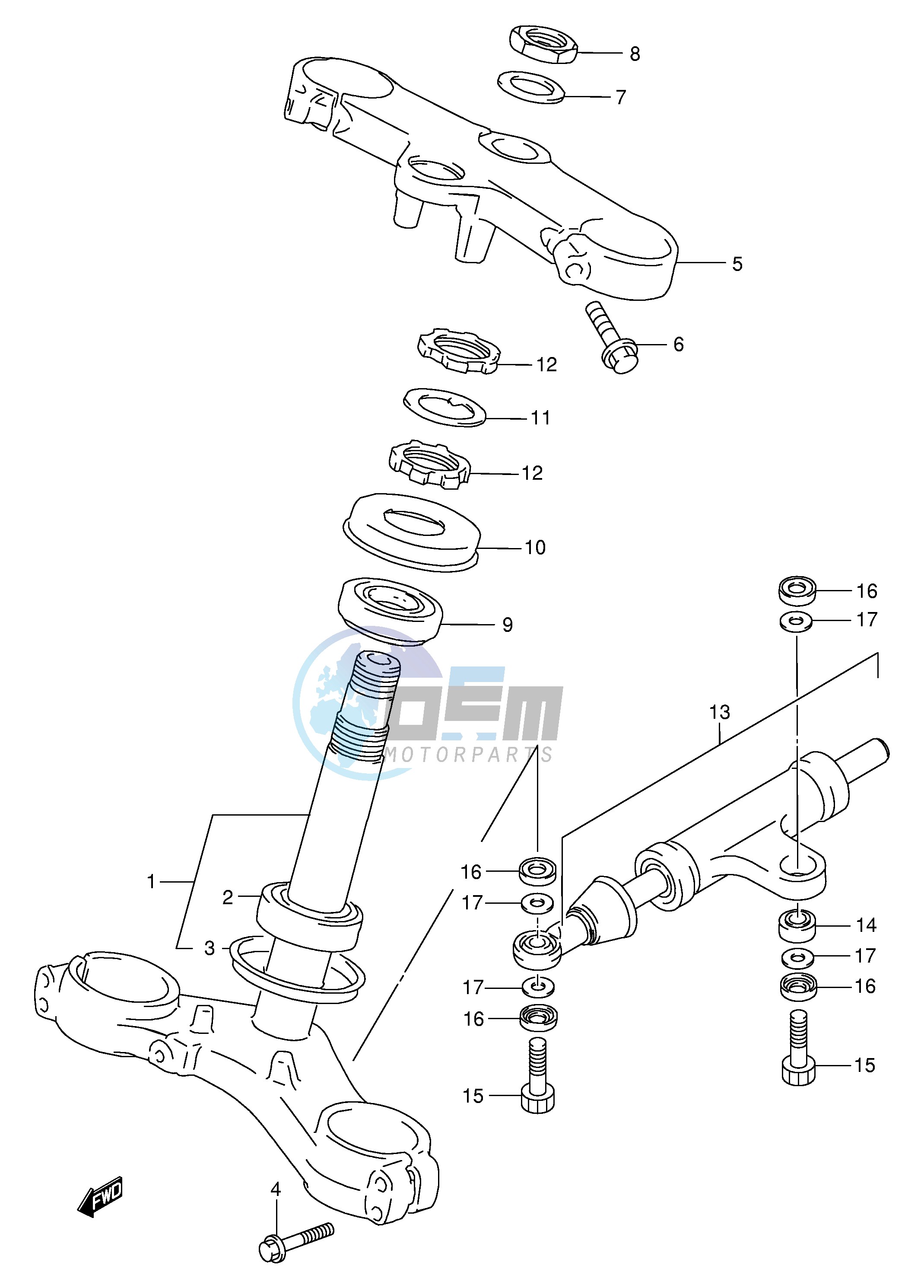 STEERING STEM