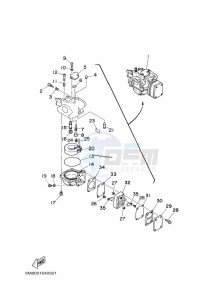 6D drawing CARBURETOR